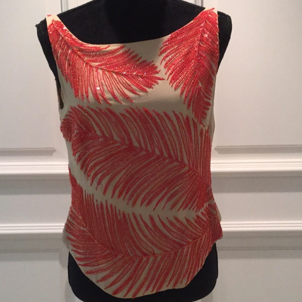Carolina Herrera Beaded Top